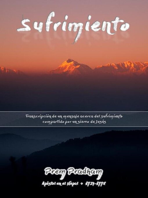 Title details for Sufrimiento by Prem Pradham - Available